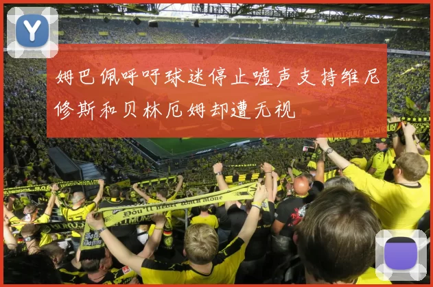 姆巴佩呼吁球迷停止嘘声支持维尼修斯和贝林厄姆却遭无视